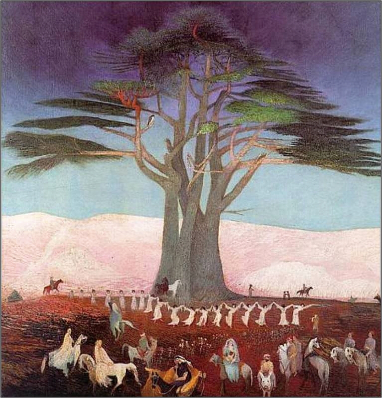 Zarándoklás a cédrusokhoz Libanonban (1907)