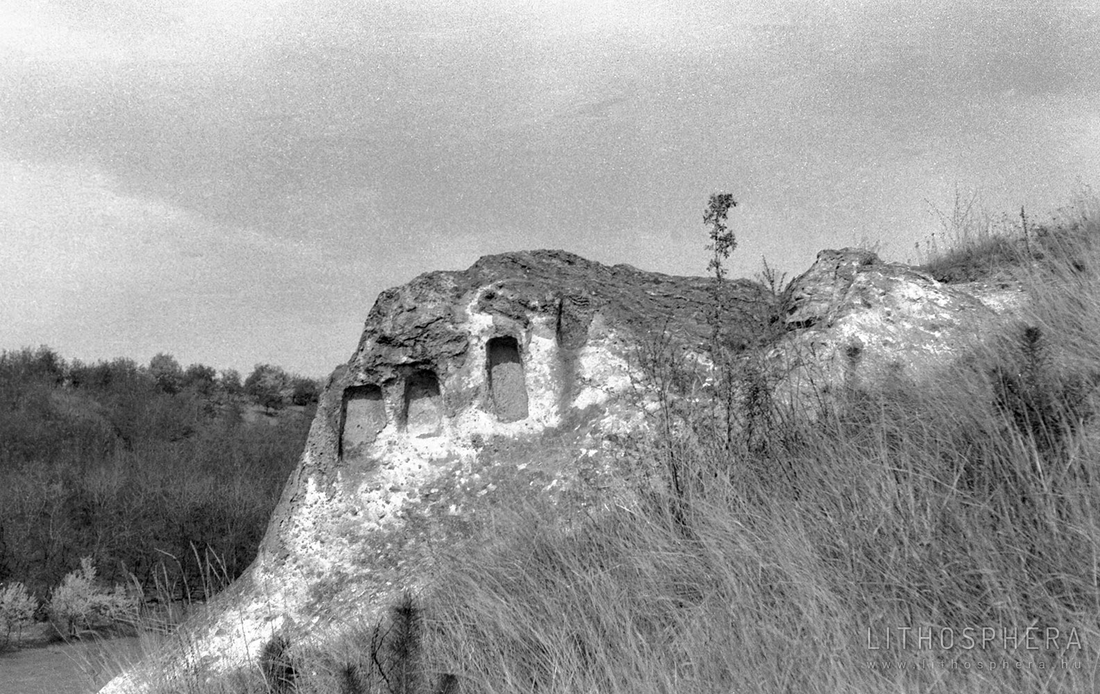 Ispánberki-tető, I. szikla (B.7.b) az 1970-es években 